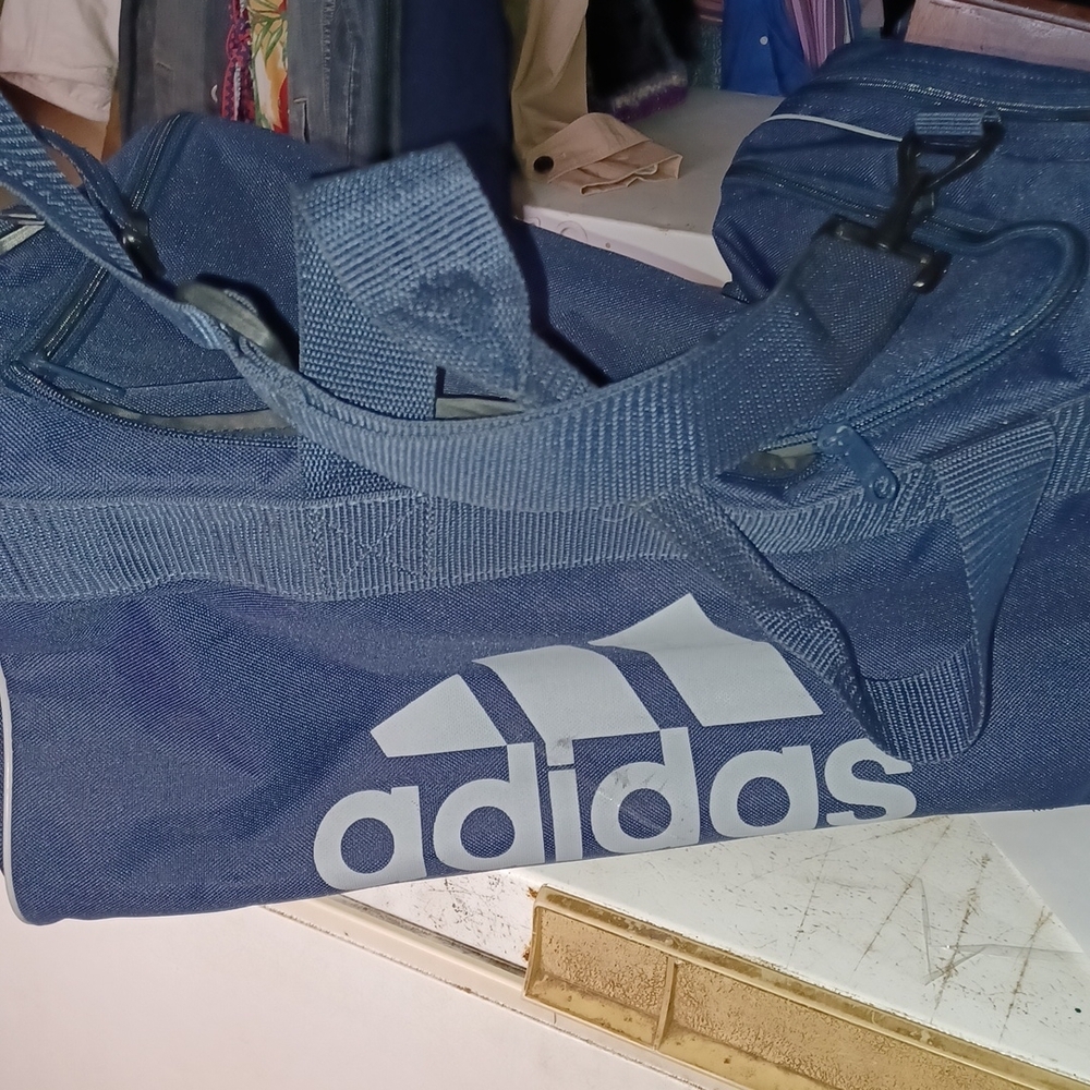 Adidas small duffel bag rectangular